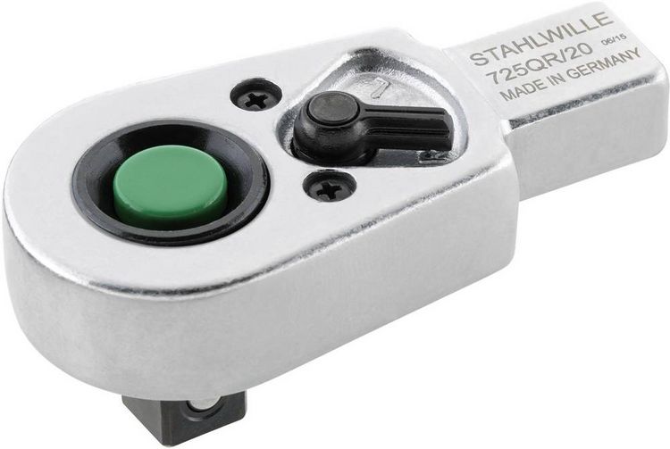 Produktbild: Einsteck-Hebel-Umschaltknarre 725QR/20 1/2 Zoll 14x18mm CR-A-STA STAHLWILLE