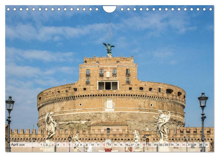Produktbild: Altes Rom - Impressionen (Wandkalender 2026 DIN A4 quer), CALVENDO Monatskalender