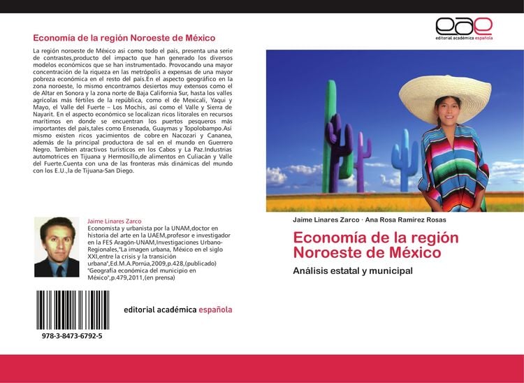 Produktbild: Econom&iacute;a de la regi&oacute;n Noroeste de M&eacute;xico