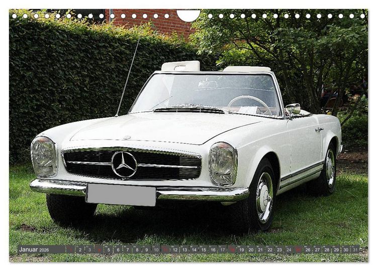 Produktbild: Mercedes Benz - Edle Sch&auml;tzchen (Wandkalender 2026 DIN A4 quer), CALVENDO Monatskalender