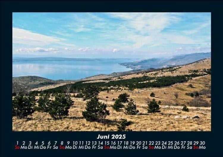 Produktbild: Kroatien 2025 Fotokalender DIN A5