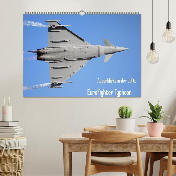 Produktbild: Augenblicke in der Luft: Eurofighter Typhoon (Wandkalender 2026 DIN A2 quer), CALVENDO Monatskalender
