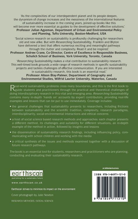 Produktbild: Researching Sustainability