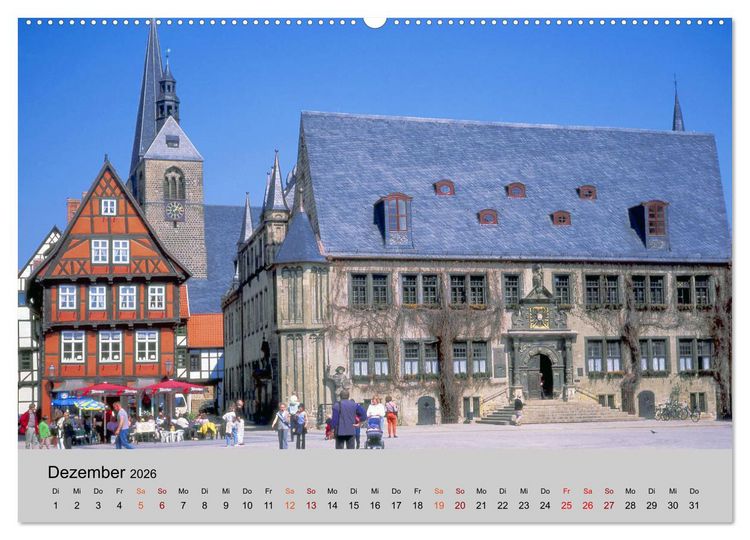 Produktbild: UNESCO Welterbest&auml;tten in Deutschland (Wandkalender 2026 DIN A2 quer), CALVENDO Monatskalender