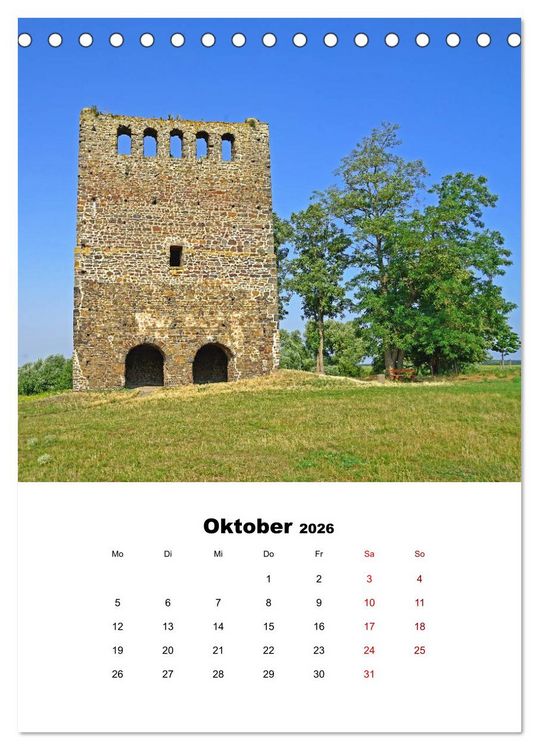 Produktbild: Haldensleben in Sachsen-Anhalt (Tischkalender 2026 DIN A5 hoch), CALVENDO Monatskalender