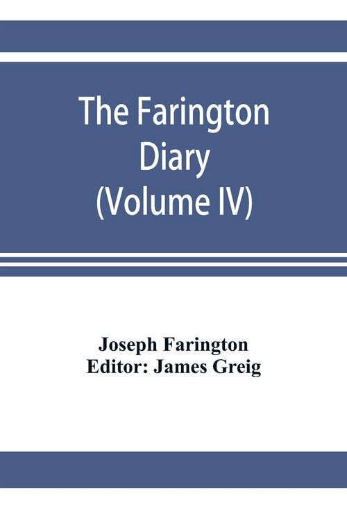 Produktbild: The Farington diary (Volume IV)