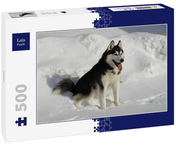 Produktbild: Lais Puzzle Husky 500 Teile