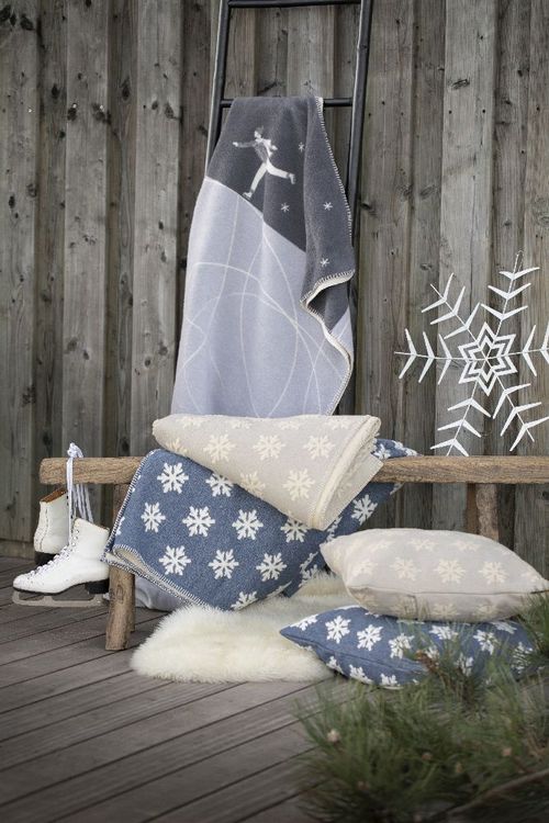 Produktbild: Plaid "Schneeflocke" (GRS)