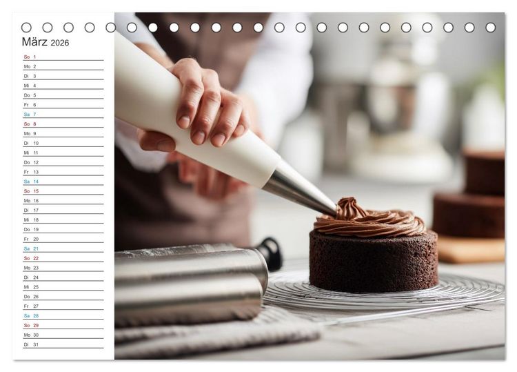 Produktbild: Mit Herz und Hand, Ich bin B&auml;cker (Tischkalender 2026 DIN A5 quer), CALVENDO Monatskalender