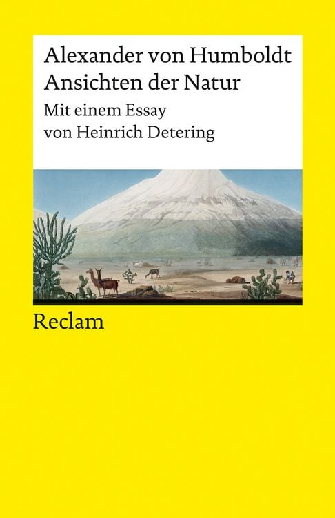 Produktbild: Ansichten der Natur. Mit einem Essay von Heinrich Detering