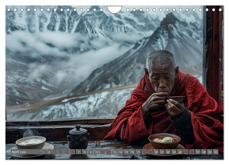 Produktbild: Teezeit Tr&auml;ume (Wandkalender 2026 DIN A4 quer), CALVENDO Monatskalender