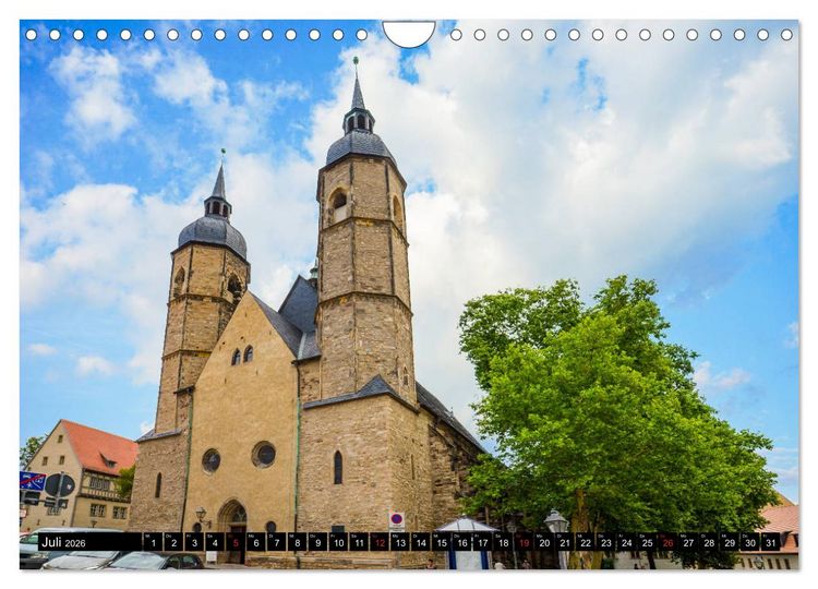 Produktbild: Lutherstadt Eisleben Impressionen (Wandkalender 2026 DIN A4 quer), CALVENDO Monatskalender