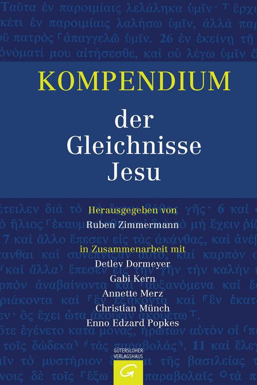 Produktbild: Kompendium der Gleichnisse Jesu