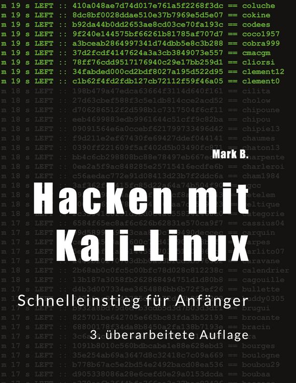 Produktbild: Hacken mit Kali-Linux