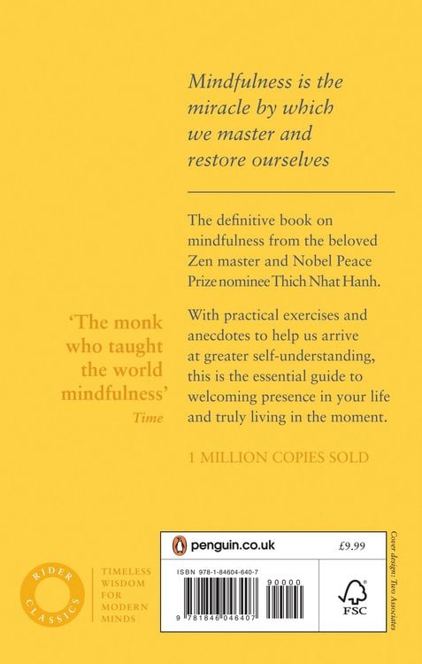 Produktbild: The Miracle Of Mindfulness