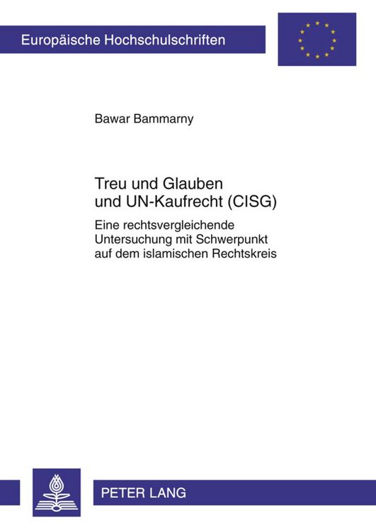 Produktbild: Treu und Glauben und UN-Kaufrecht (CISG)