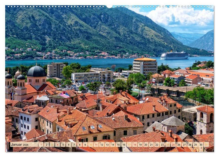 Produktbild: Reise nach Montenegro (Wandkalender 2026 DIN A2 quer), CALVENDO Monatskalender