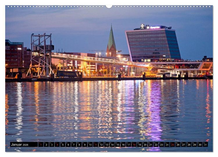 Produktbild: Schleswig-Holstein (hochwertiger Premium Wandkalender 2026 DIN A2 quer), Kunstdruck in Hochglanz