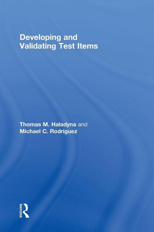 Produktbild: Developing and Validating Test Items