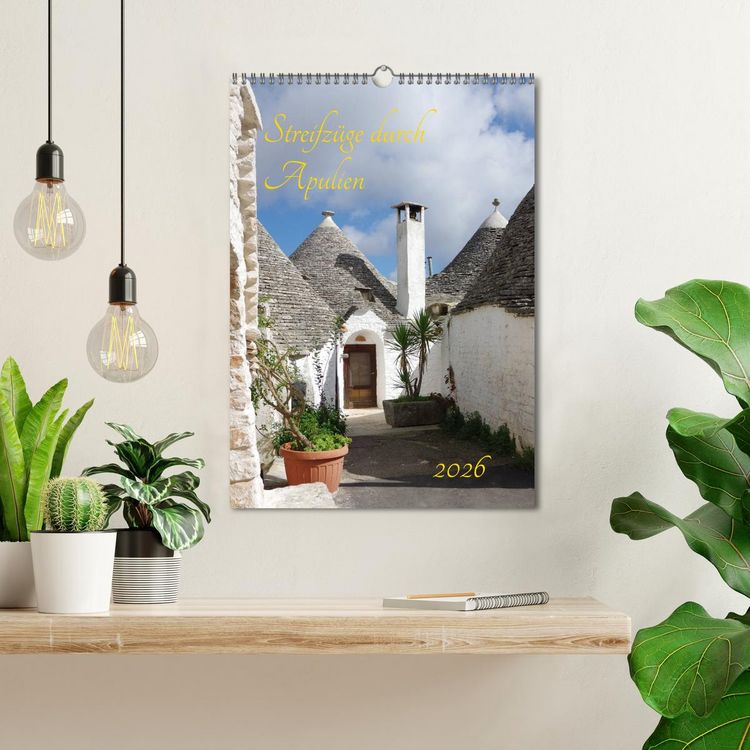 Produktbild: Kalender / Apulien (Wandkalender 2026 DIN A3 hoch), CALVENDO Monatskalender