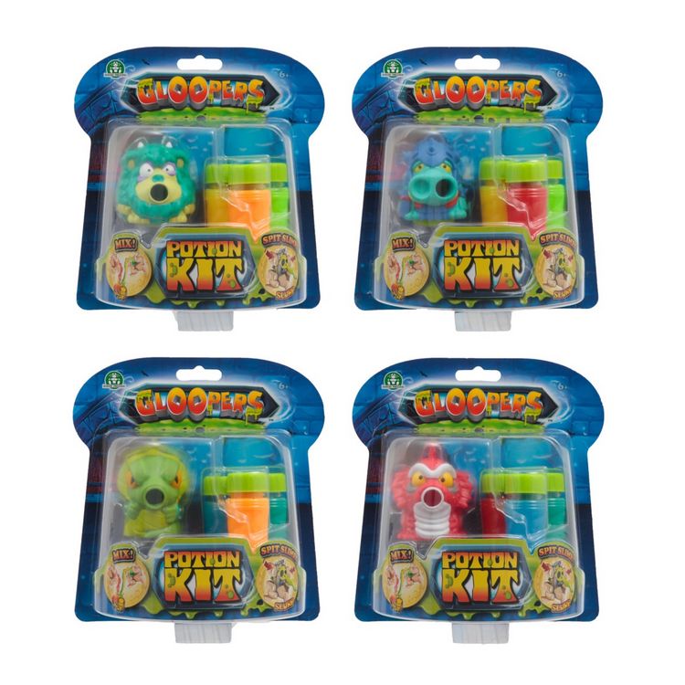 Produktbild: Sammelfigur Gloopers Schleimmonster Mix Pack 4fach sortiert