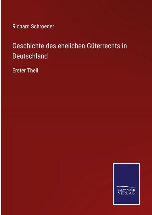 Produktbild: Geschichte des ehelichen G&uuml;terrechts in Deutschland