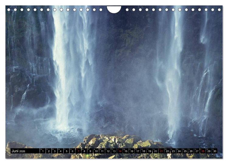 Produktbild: Victoria Wasserf&auml;lle (Wandkalender 2026 DIN A4 quer), CALVENDO Monatskalender