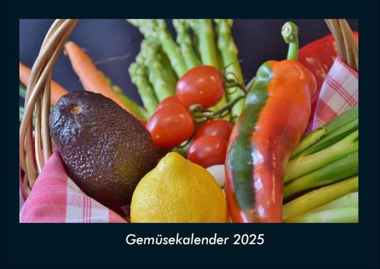 Produktbild: Gemüsekalender 2025 Fotokalender DIN A4