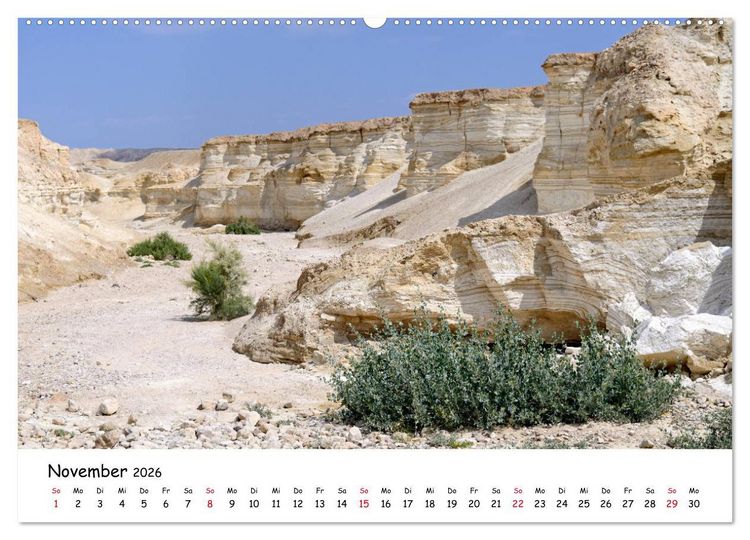 Produktbild: Traumziel Israel (hochwertiger Premium Wandkalender 2026 DIN A2 quer), Kunstdruck in Hochglanz