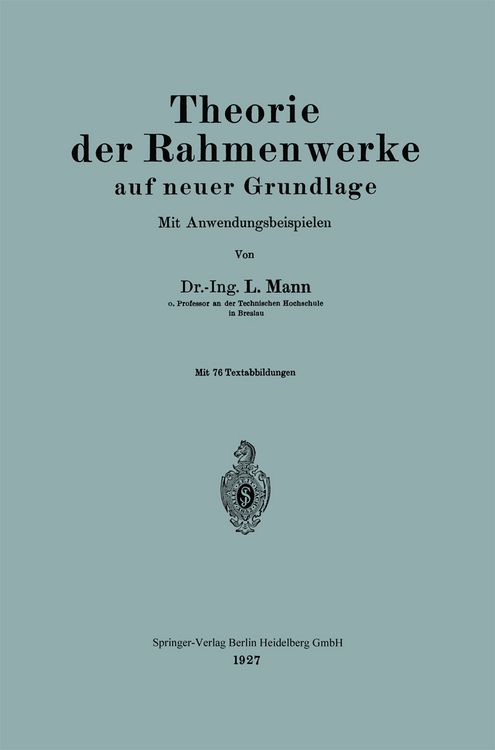 Produktbild: Theorie der Rahmenwerke auf neuer Grundlage