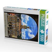 Produktbild: CALVENDO Puzzle Rathaus Schw&auml;bisch Hall | 1000 Teile Lege-Gr&ouml;&szlig;e 64x48cm Foto-Puzzle f&uuml;r gl&uuml;ckliche Stunden