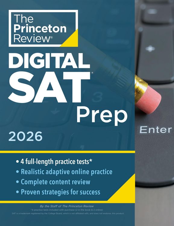 Produktbild: Princeton Review Digital SAT Prep, 2026