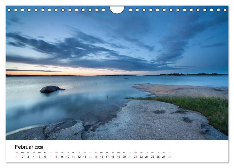 Produktbild: Finnland: Land der 1000 Seen (Wandkalender 2026 DIN A4 quer), CALVENDO Monatskalender