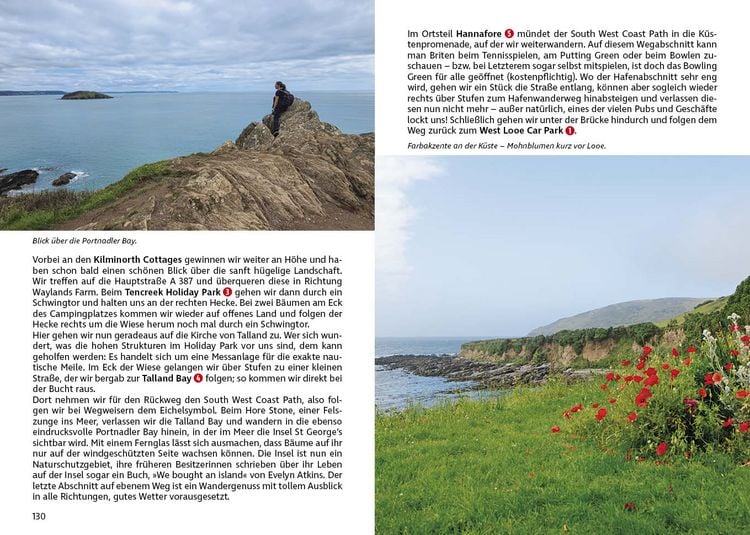 Produktbild: ROTHER Wanderf&uuml;hrer Cornwall - Devon
