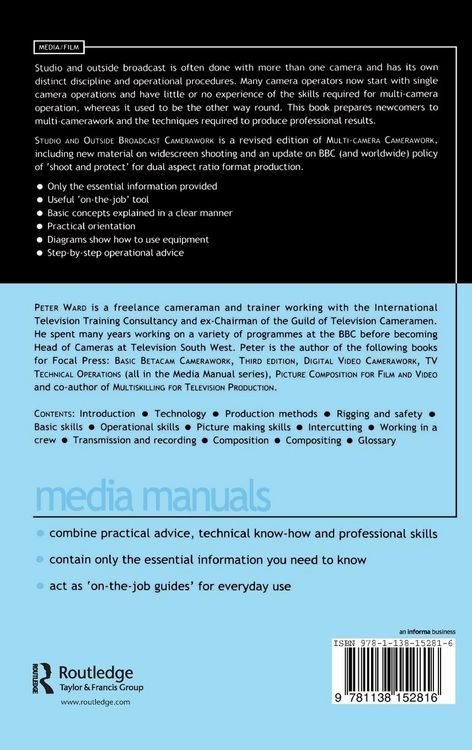 Produktbild: Studio and Outside Broadcast Camerawork
