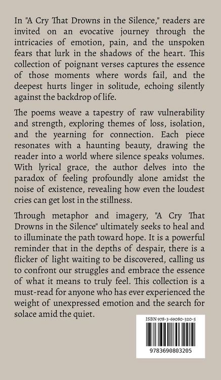 Produktbild: A Cry That Drowns in the Silence