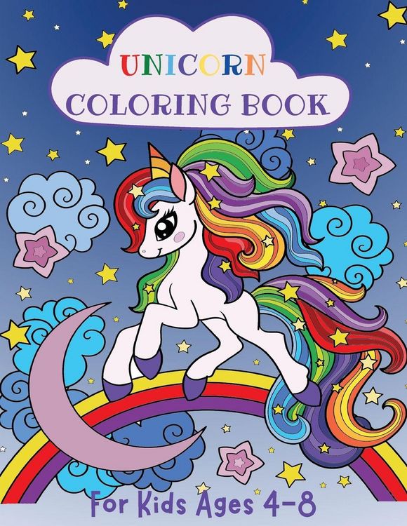 Produktbild: Unicorn Coloring Book
