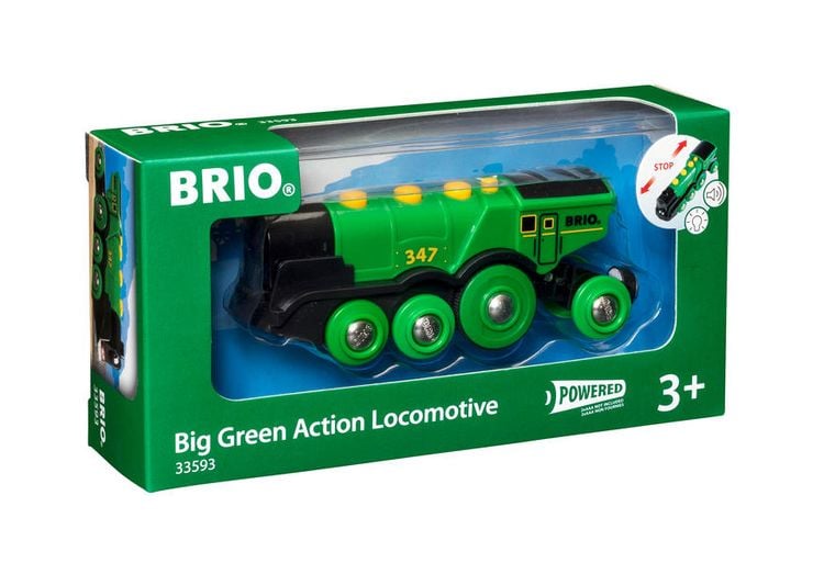 Produktbild: Brio Grüner Gustav Batterielok