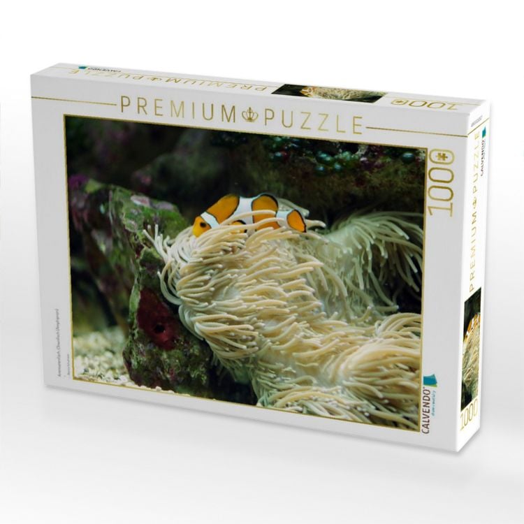 Produktbild: CALVENDO Puzzle Anemonenfisch, Clownfisch (Amphiprion) | 1000 Teile Lege-Gr&ouml;&szlig;e 64x48cm Foto-Puzzle f&uuml;r gl&uuml;ckliche Stunden
