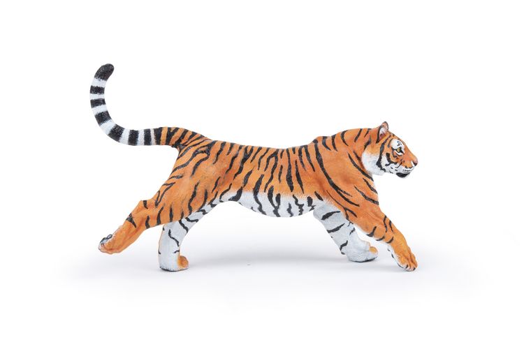 Produktbild: Papo Spielfigur Laufender Tiger orange/schwarz 7cm