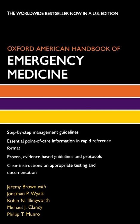 Produktbild: Oxford American Handbook of Emergency Medicine