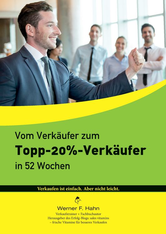 Produktbild: Vom Verk&auml;ufer zum Topp-20%-Verk&auml;ufer