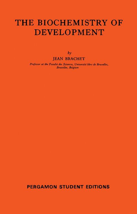 Produktbild: The Biochemistry of Development