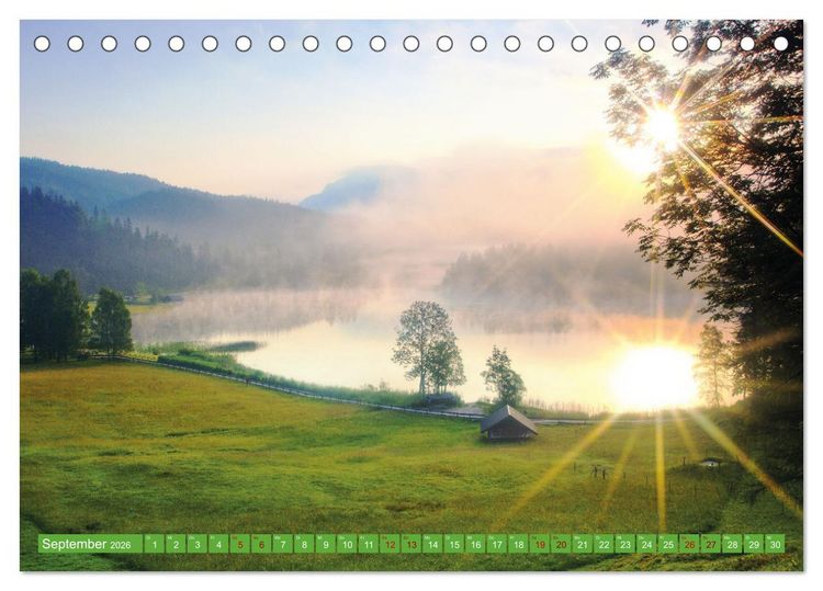 Produktbild: MITTENWALD Eine Perle im Oberen Isartal (Tischkalender 2026 DIN A5 quer), CALVENDO Monatskalender