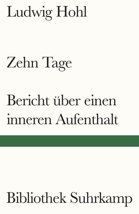 Produktbild: Zehn Tage / Bericht &uuml;ber einen inneren Aufenthalt