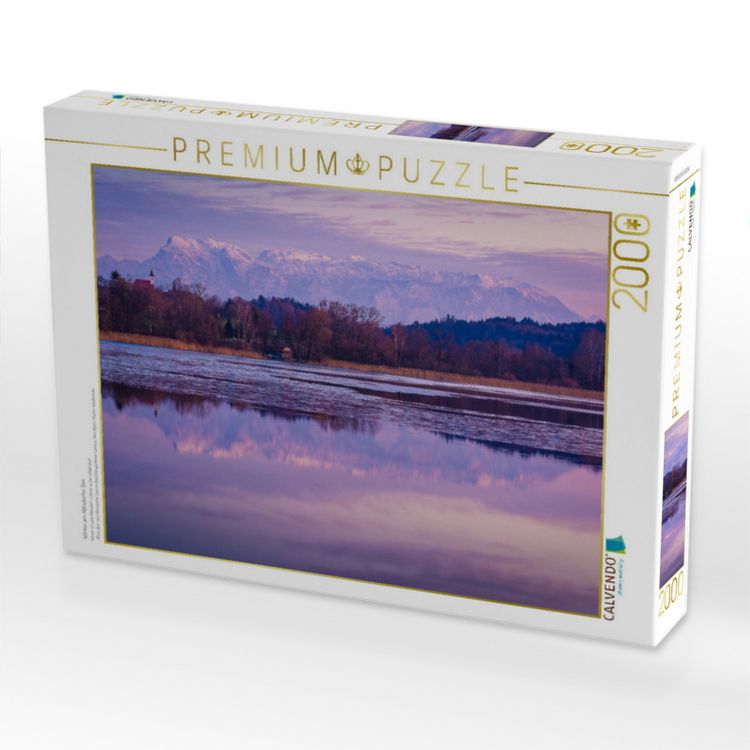 Produktbild: CALVENDO Puzzle Winter am Abtsdorfer See | 2000 Teile Lege-Gr&ouml;&szlig;e 90x67cm Foto-Puzzle f&uuml;r gl&uuml;ckliche Stunden