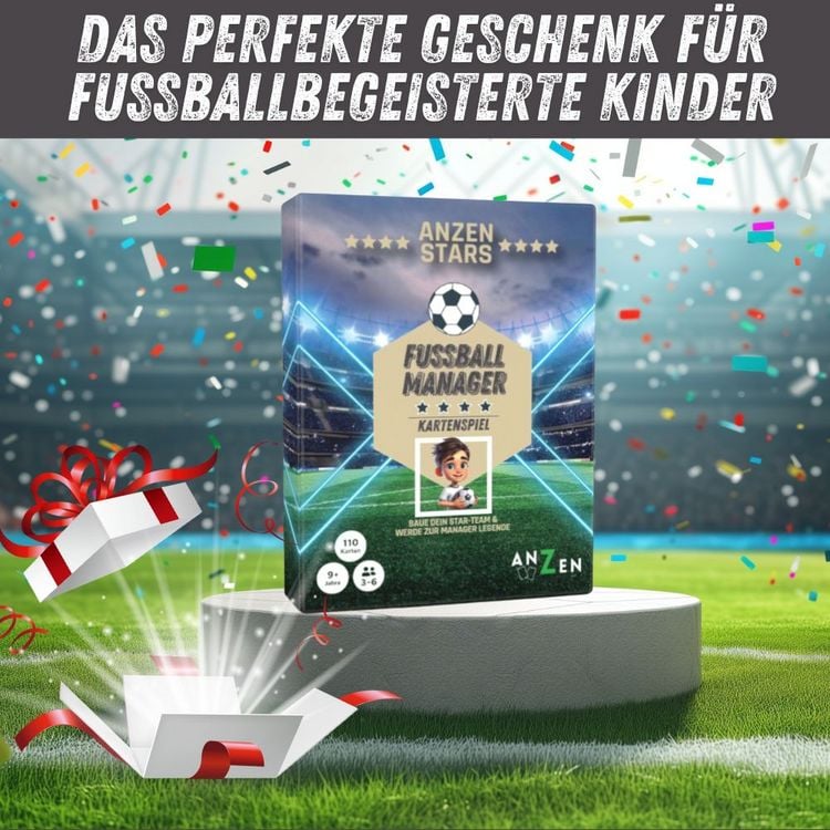 Produktbild: ANZEN STARS - Das Fussball Manager Kartenspiel