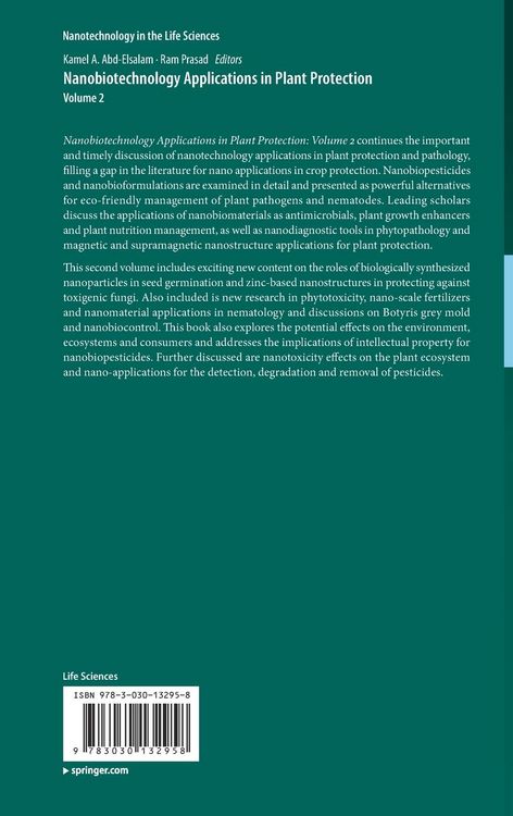 Produktbild: Nanobiotechnology Applications in Plant Protection