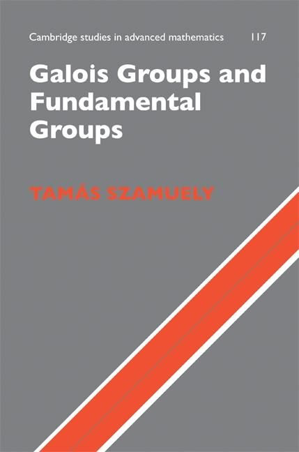 Produktbild: Galois Groups and Fundamental Groups