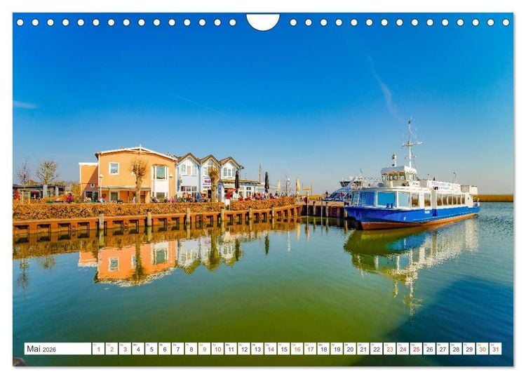Produktbild: Zingst Stadtansichten (Wandkalender 2026 DIN A4 quer), CALVENDO Monatskalender